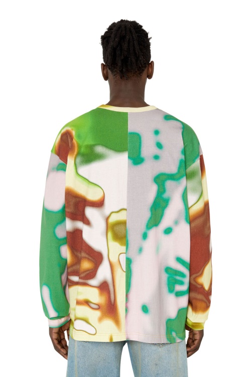 T-Washer Diesel Green/Pink