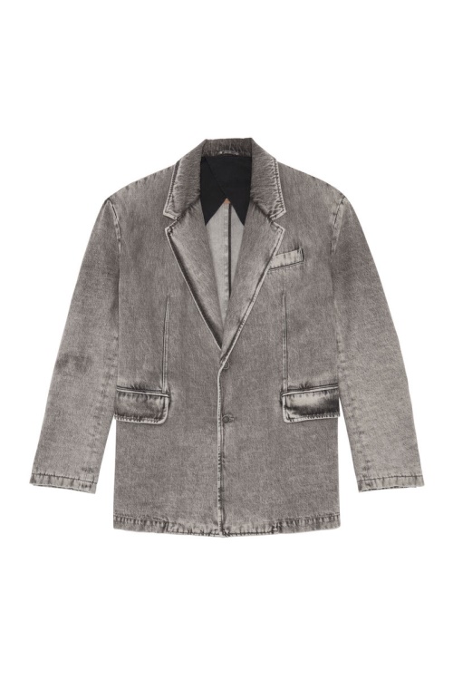 Light Grey D-Blaz Single Breasted Blazer Diesel
