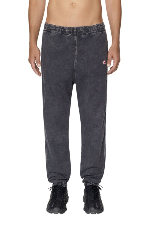 Black/Dark Grey D-Lab Track Denim 069Ze Tapered Diesel