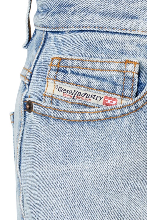 Diesel De-Ronny Pencil Skirt Light Blue