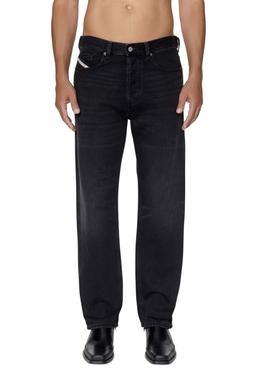 2010 09B88 Straight Jeans Diesel Black/Dark Grey