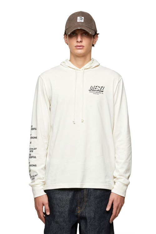 Diesel T-Just-Ls-Hood-Slits White