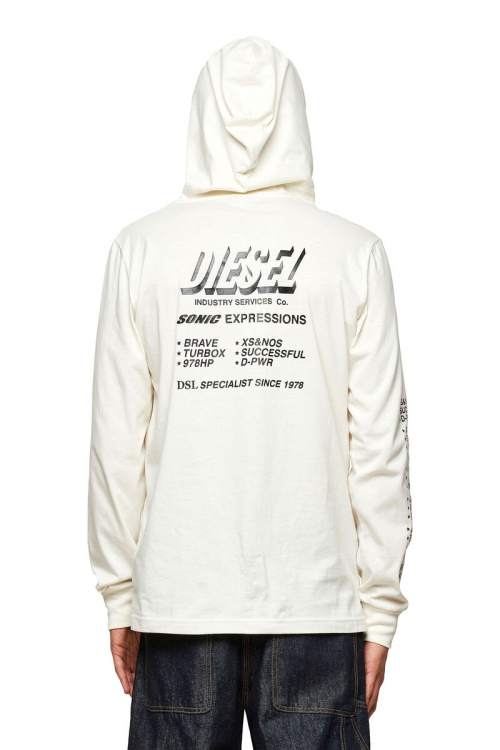 Diesel T-Just-Ls-Hood-Slits White