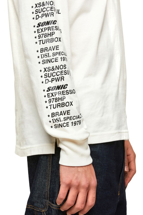 Diesel T-Just-Ls-Hood-Slits White