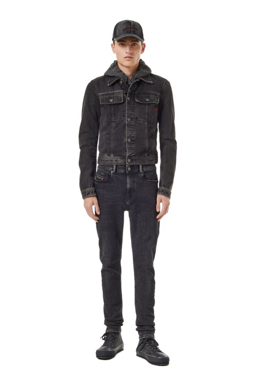 Diesel 1983 09C23 Skinny Jeans Black/Dark Grey