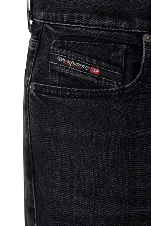 2019 D-Strukt 09B83 Slim Jeans Diesel Black/Dark Grey