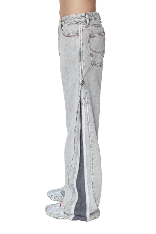 1955 007F8 Straight Jeans Diesel Light Grey