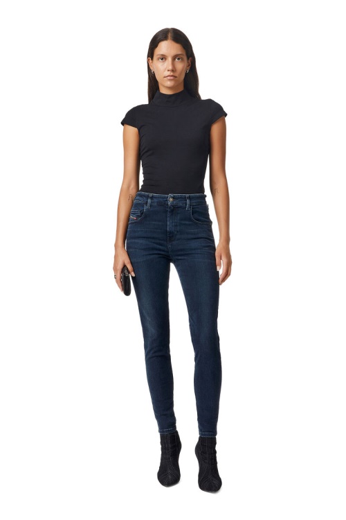 Dark Blue 1984 Slandy-High 009Qf Super Skinny Jeans Diesel