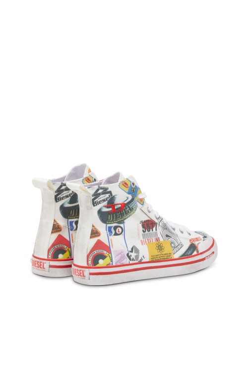 Diesel S-Athos Mid In Multicolor/White