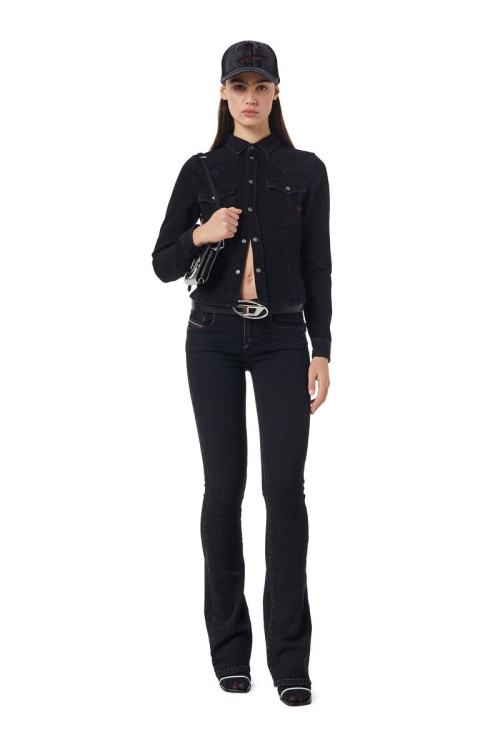 Black/Dark Grey Diesel De-Rin Western Shirt