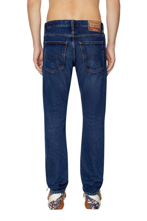 Dark Blue Diesel 1995 007E6 Straight Jeans