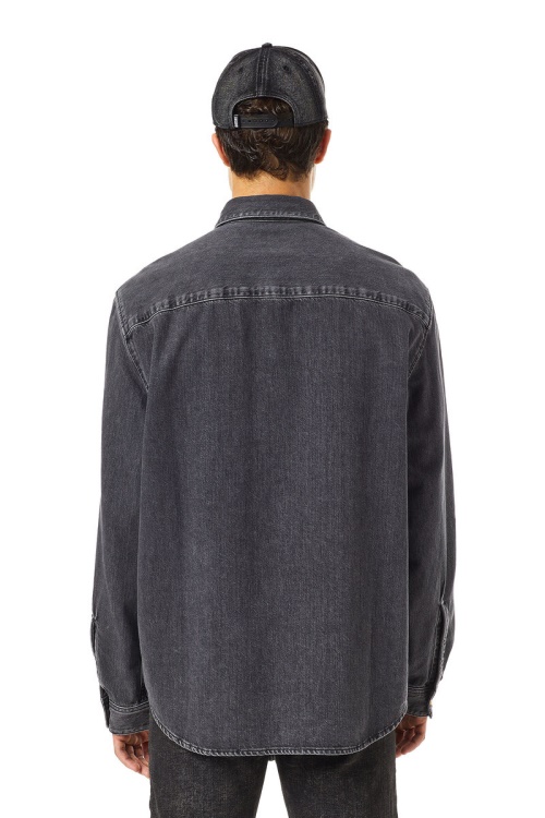 Black/Dark Grey D-Simply Basic Shirt Diesel