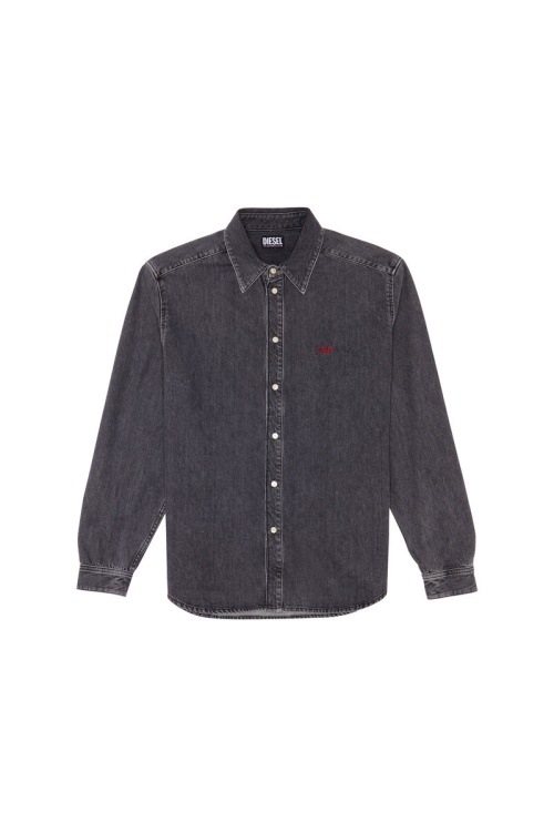 Diesel D-Simply Basic Shirt Black/Dark Grey