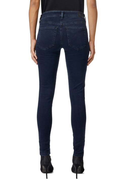 Diesel 2017 Slandy 009Pv Super Skinny Jeans Dark Blue