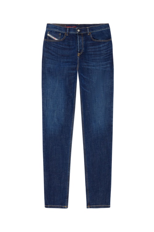 Diesel 2005 D-Fining 09B90 Tapered Jeans In Dark Blue