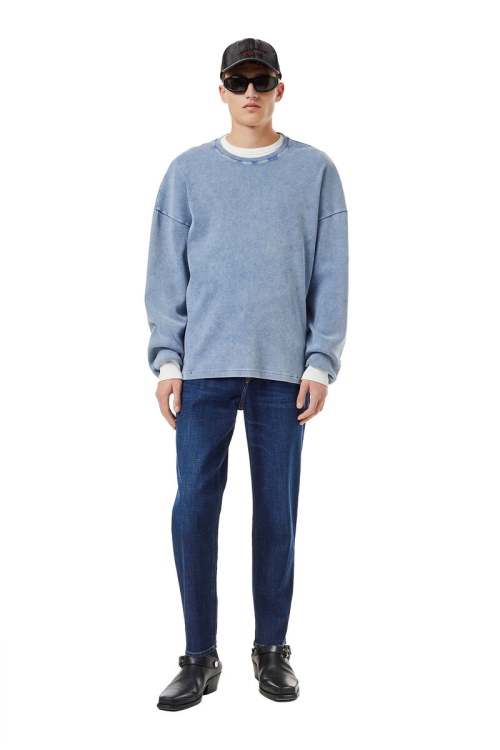 2005 D-Fining 09B90 Tapered Jeans Diesel Dark Blue