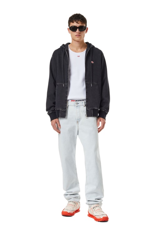 Diesel 1955 0079Z Straight Jeans Light Blue