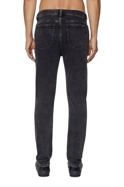 Black/Dark Grey Diesel 1983 09C22 Skinny Jeans