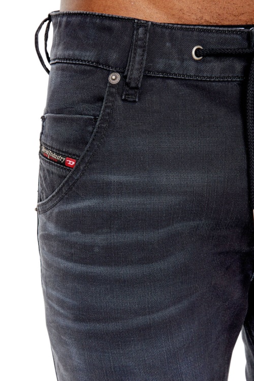 Black/Dark Grey Krooley Joggjeans 068Cq Tapered Diesel