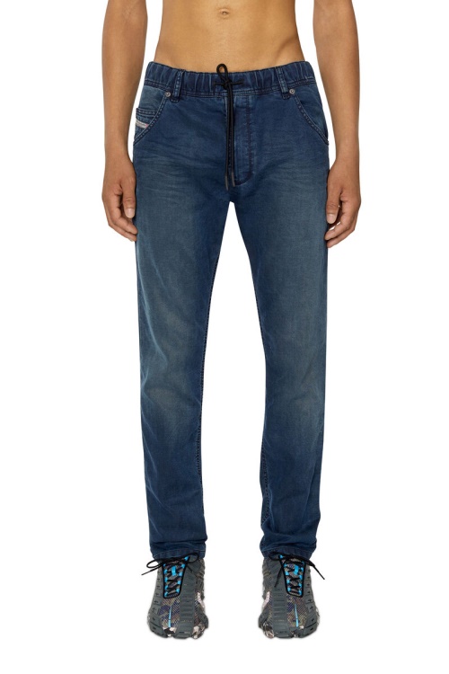 Dark Blue Diesel Krooley Joggjeans 068Bc Tapered