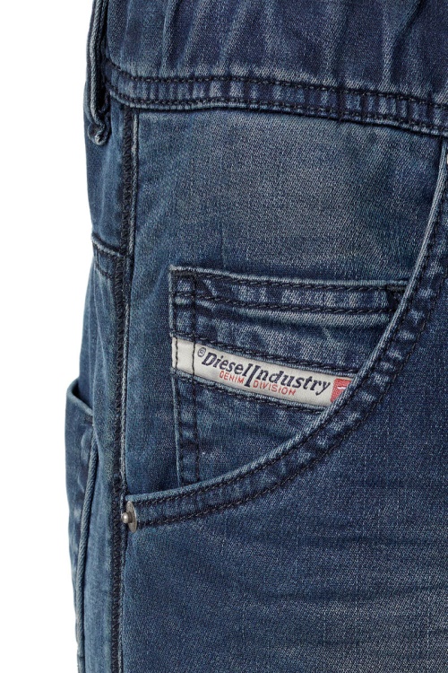 Dark Blue Diesel Krooley Joggjeans 068Bc Tapered