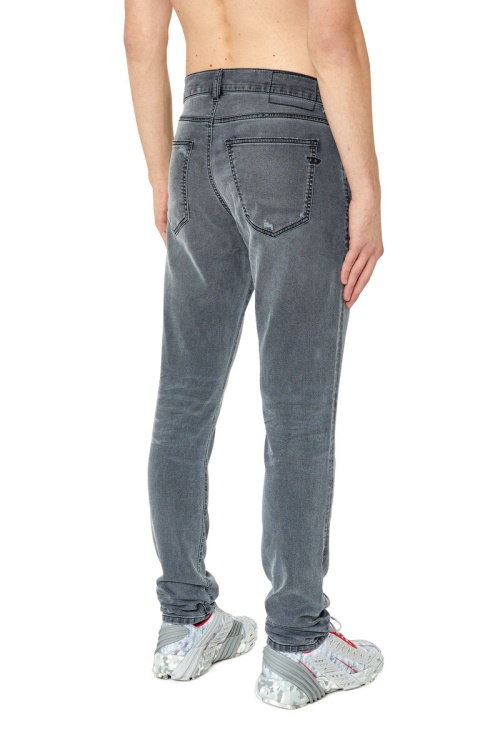 Diesel D-Strukt Joggjeans 068Cn Slim In Black/Dark Grey