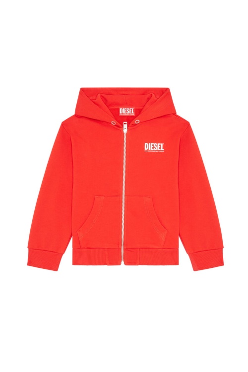 Sgirkhoodzip-Logox Over Diesel Red