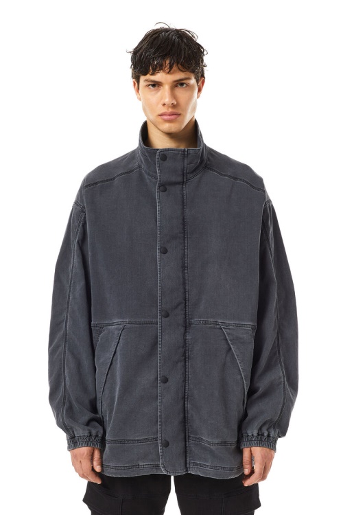 Diesel D-Rodney Joggjeans Windbreaker Black/Dark Grey