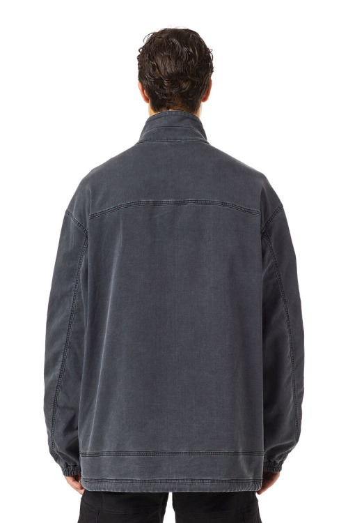 Diesel D-Rodney Joggjeans Windbreaker Black/Dark Grey