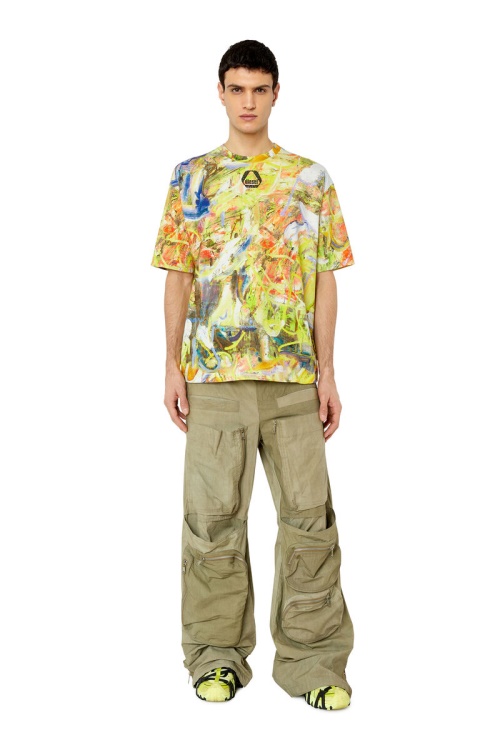 White/Yellow Diesel T-Wash-G8