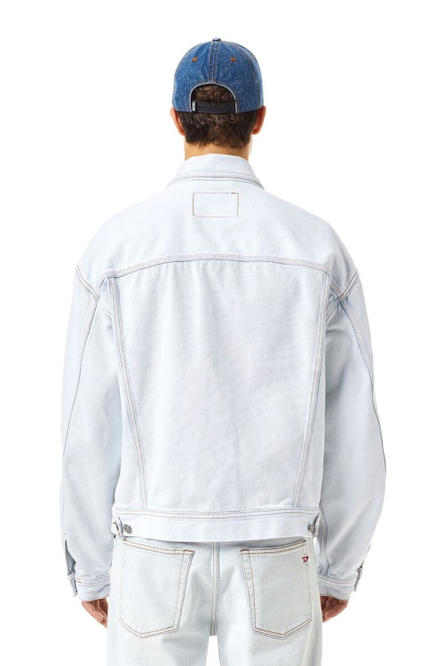 Light Blue D-Lillo Trucker Jacket Diesel