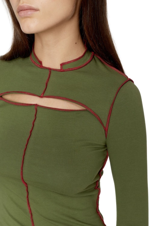 Olive Green T-Tine-Ls Diesel