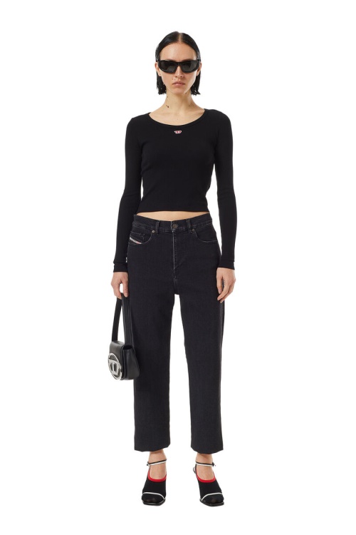 Black/Dark Grey Diesel 2016 D-Air Z9C25 Boyfriend Jeans