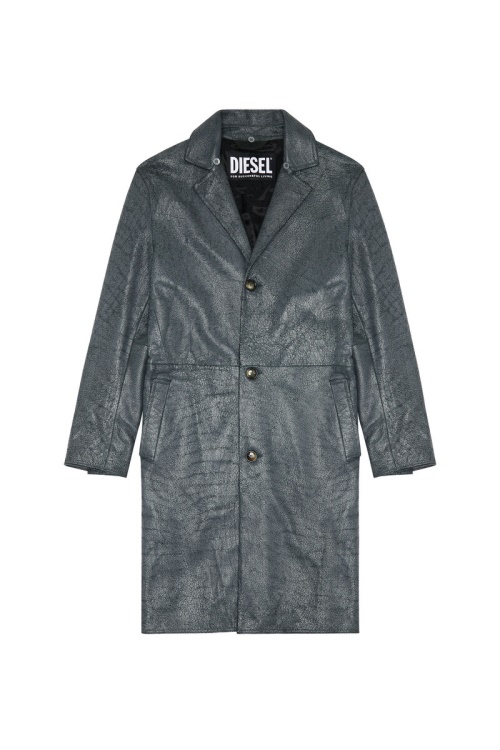 Diesel Fashion Dark Grey L-Coat-Crk