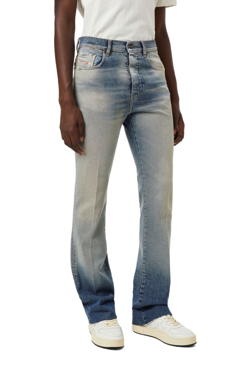 Diesel D-Jefferr 09B43 Bootcut Jeans Light Blue