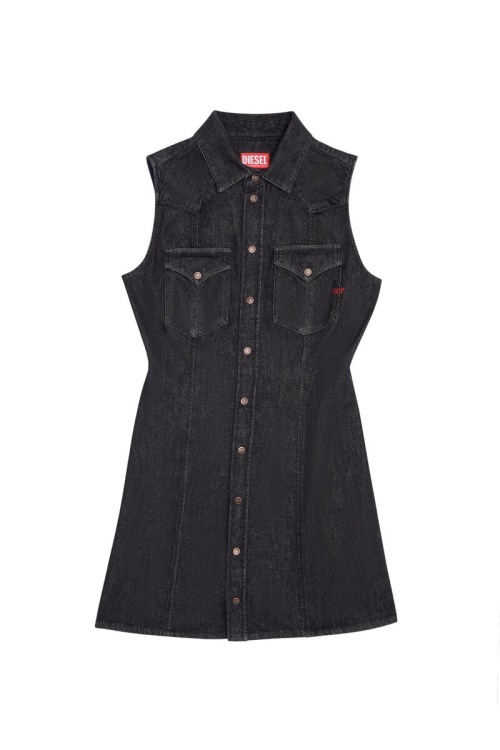 De-Glo Western Dress Diesel Black/Dark Grey