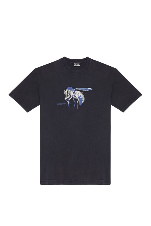 Black T-Wash-E4 Diesel