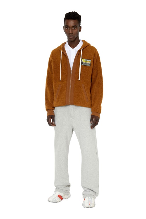 Diesel S-Rummes-Zip-Rev Brown