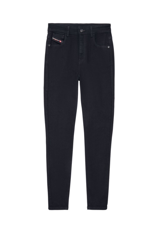 Diesel 1984 Slandy-High 069Ef Super Skinny Jeans Black/Dark Grey