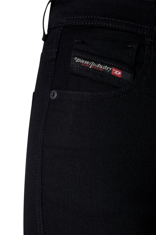 Black/Dark Grey 1984 Slandy-High 069Ef Super Skinny Jeans Diesel