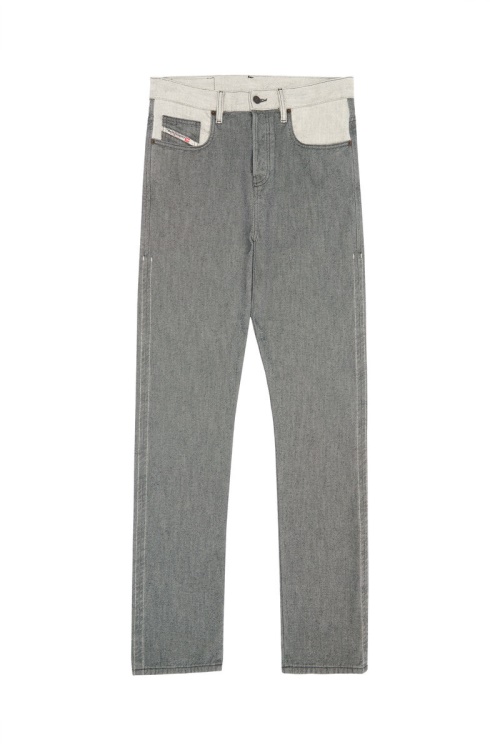 Diesel 2020 D-Viker 09D03 Straight Jeans Grey