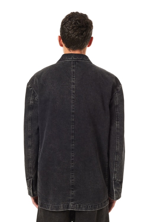 Black/Dark Grey D-Blaz Single Breasted Blazer Diesel