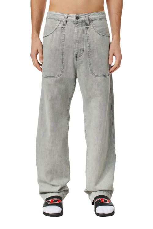 D-Fransy 0Icvh Straight Jeans Diesel Grey