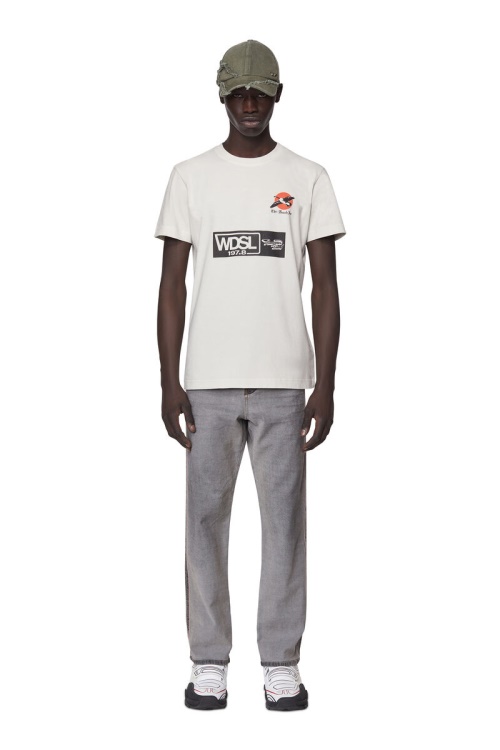 Diesel 2020 D-Viker 068Ad Straight Jeans Black/Dark Grey