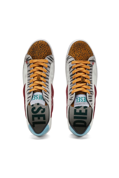 S-Leroji Low Diesel White/Red