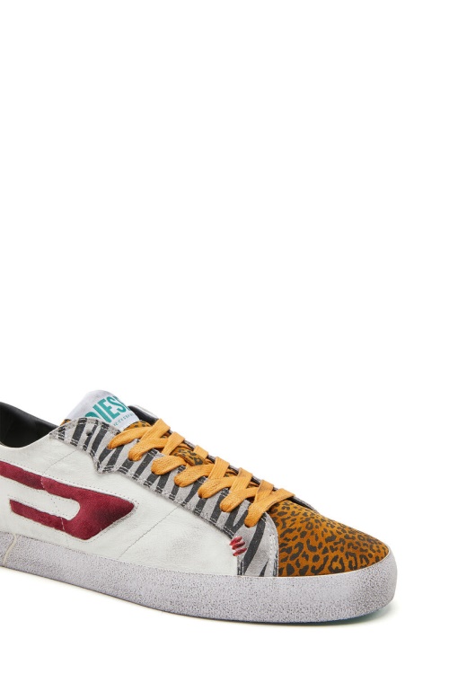 S-Leroji Low Diesel White/Red