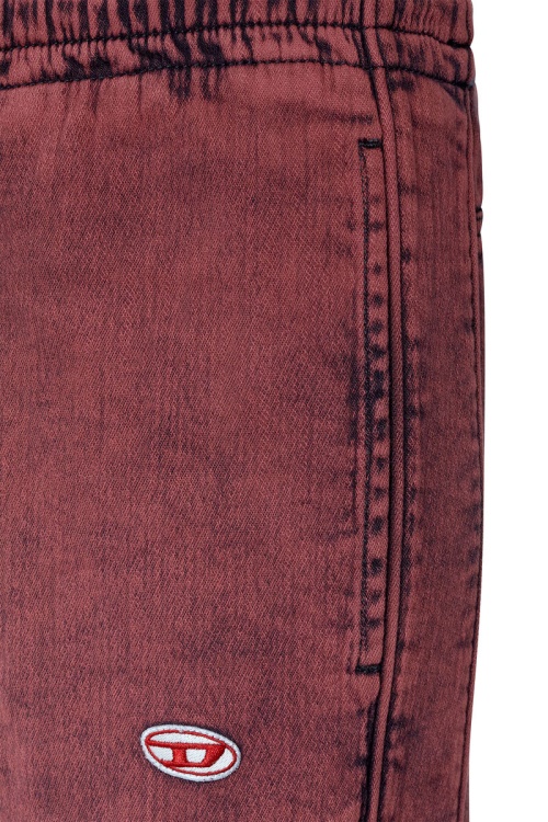 Diesel D-Martians Track Denim 09E32 Straight Red