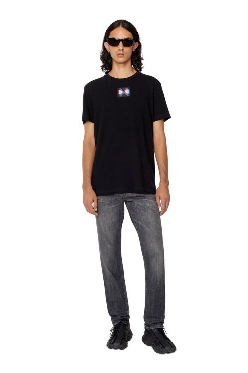 Diesel 2019 D-Strukt 09E46 Slim Jeans Black/Dark Grey