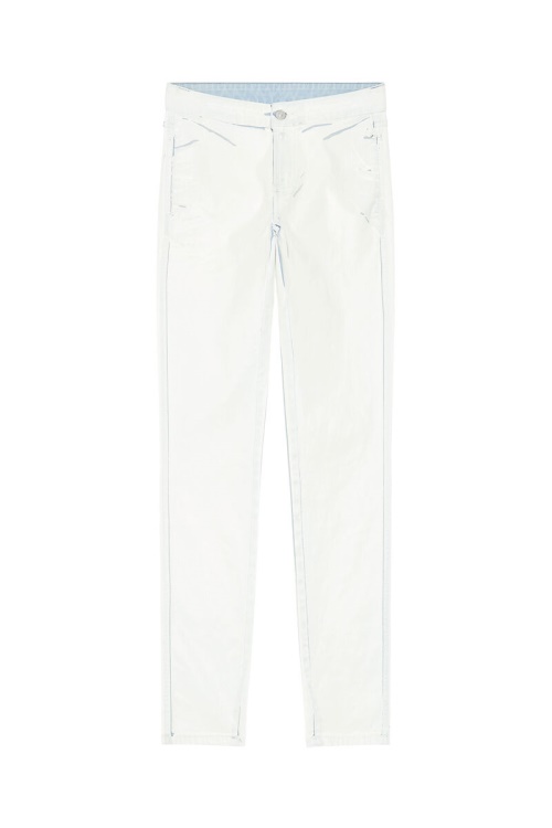 D-Tail Track Denim 068Bu Skinny Diesel In White