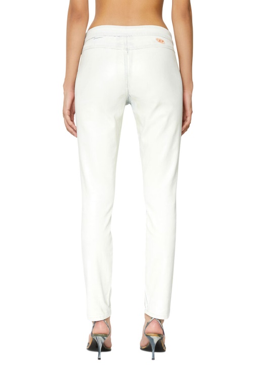 D-Tail Track Denim 068Bu Skinny Diesel White